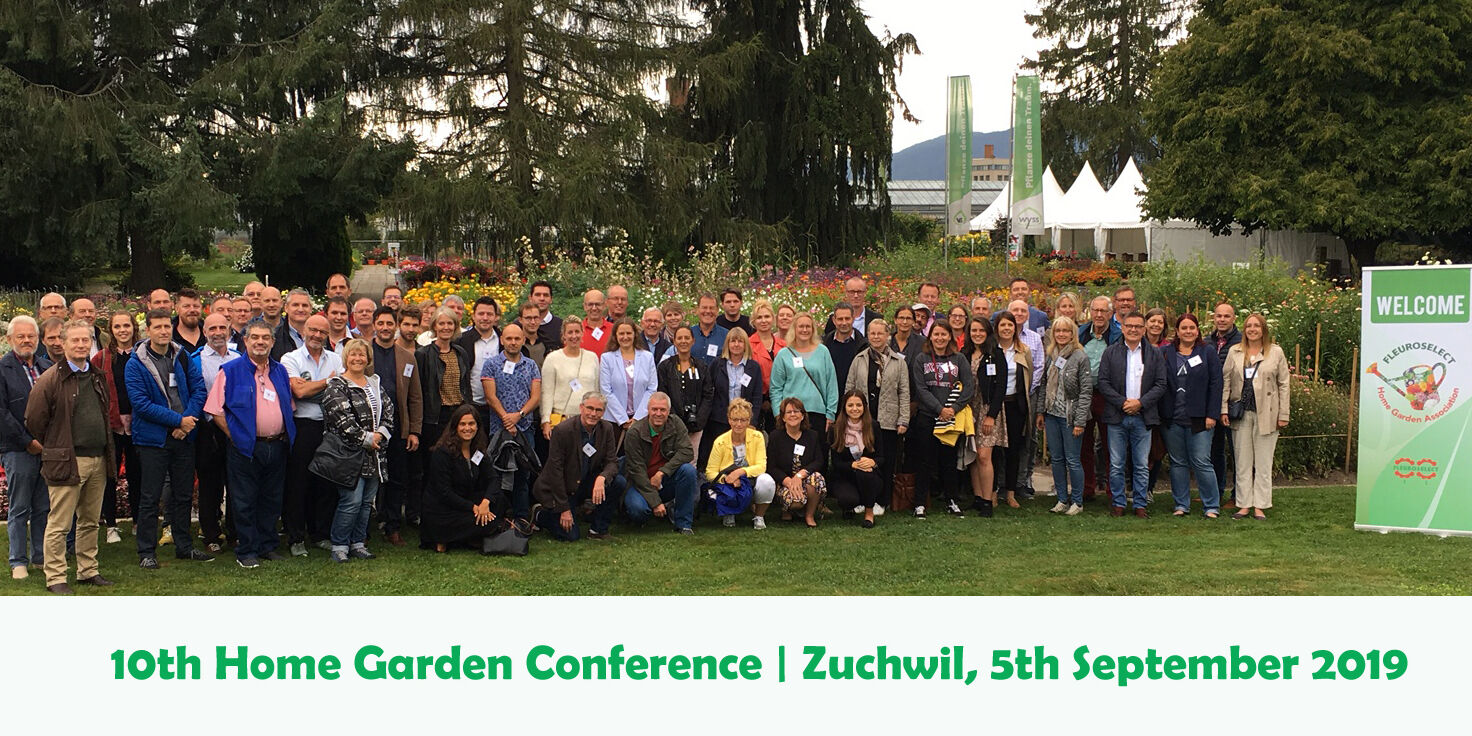 Fleuroselect Home & Garden Conference 2019 in Zuchwil, Switzerland 