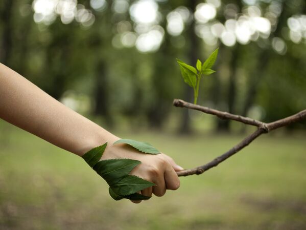 Hand in hand with nature – creates trust